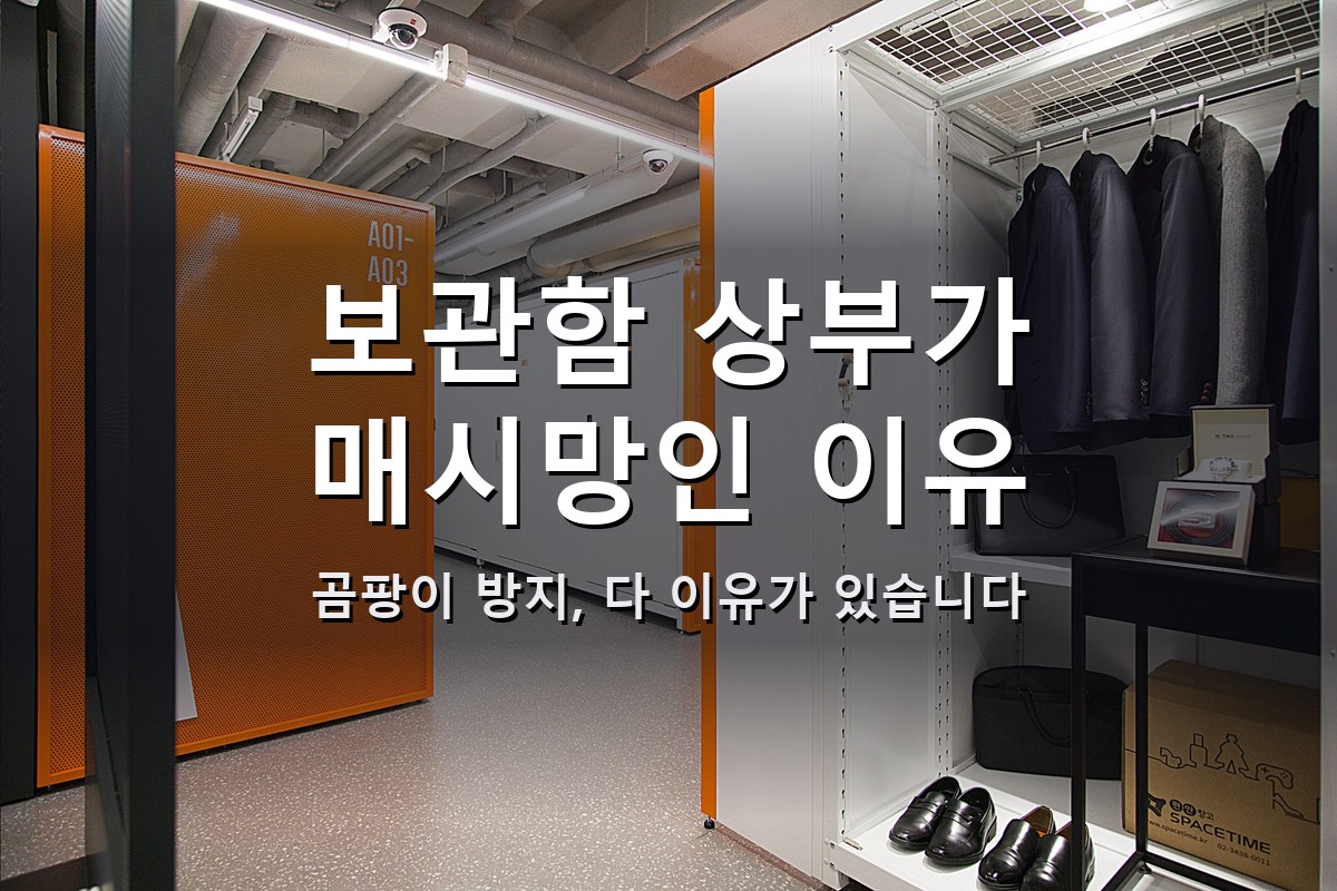 셀프스토리지 짐보관, 보관함 상부가 매시망인 이유 1 셀프스토리지 보관함 상부 매시망 짐보관 개인창고 대표 썸네일